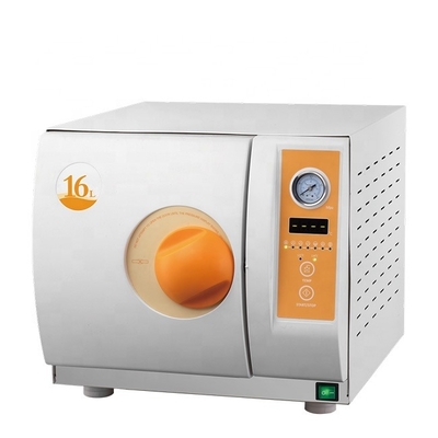 Long Lifespan LED Class N Dental Autoclave 16L Price