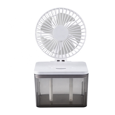 Night Light+UV Lamp+Adjusted Fan+ Dual Output Air Cooling Fan Humidifiers Ultrasonic Air Conditioner Cooler Humidifier Fan Treatment Humidifier